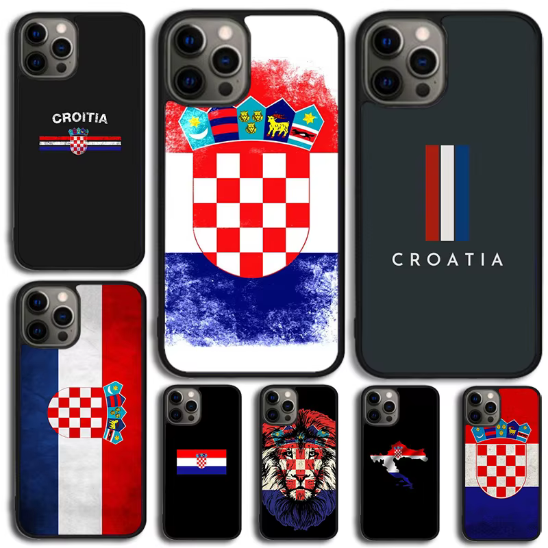Funda iPhone Bandera Croacia – Modelos 11 a 17 Pro Max - imagen 4