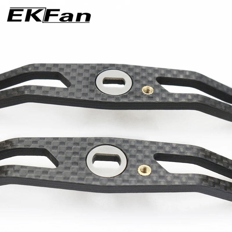 EKFan Arandelas acero inoxidable carrete baitcast – Mango carbono - imagen 3