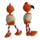 Peluche interactivo en forma de loro para perros – masticar suave