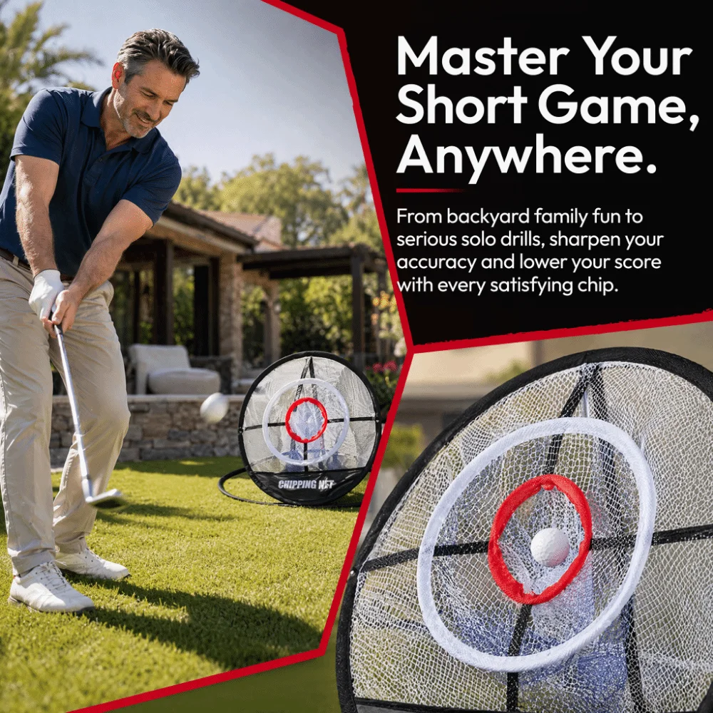 Red de Golf plegable compacta de nylon para capturar bolas - imagen 3