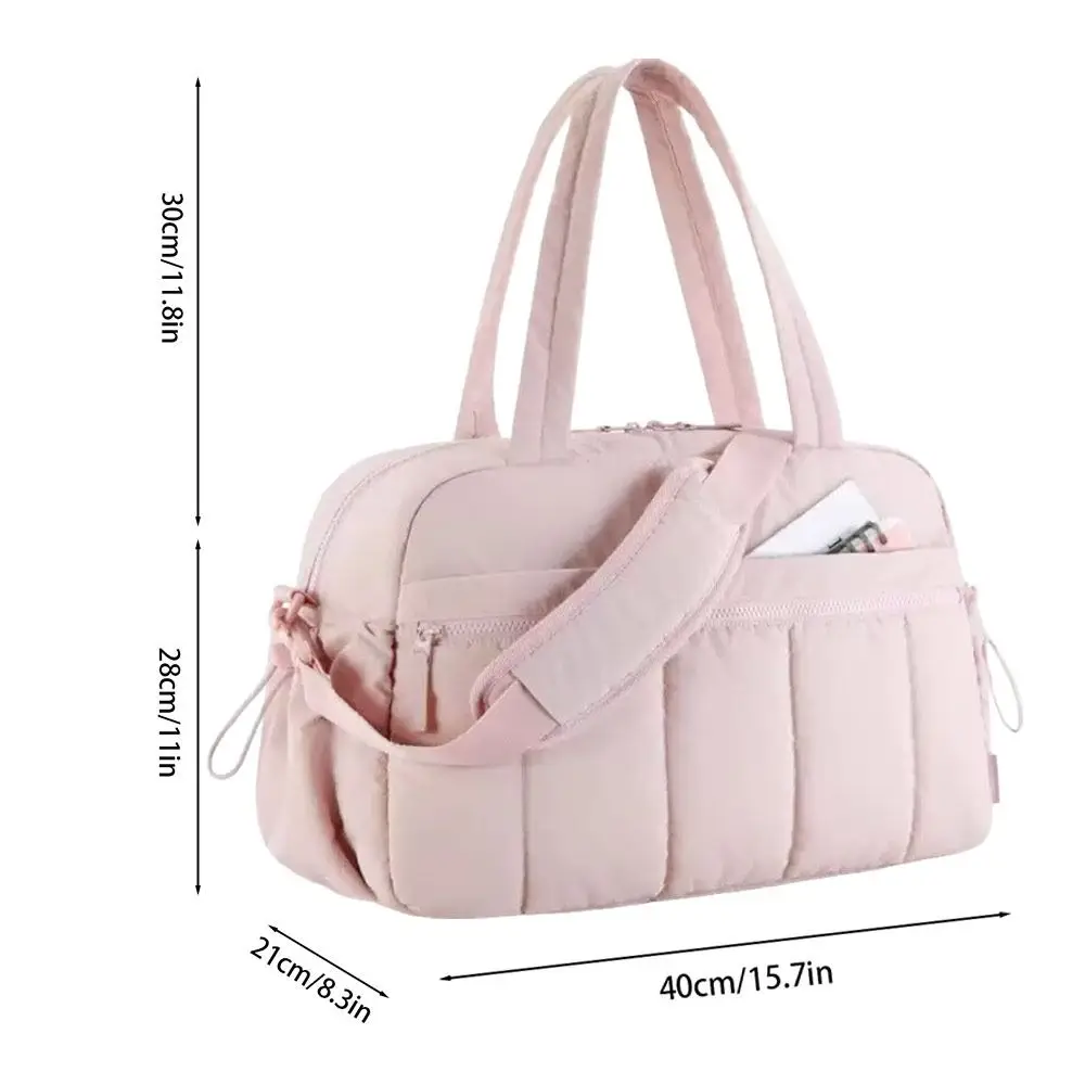 Bolsa de deporte en uso