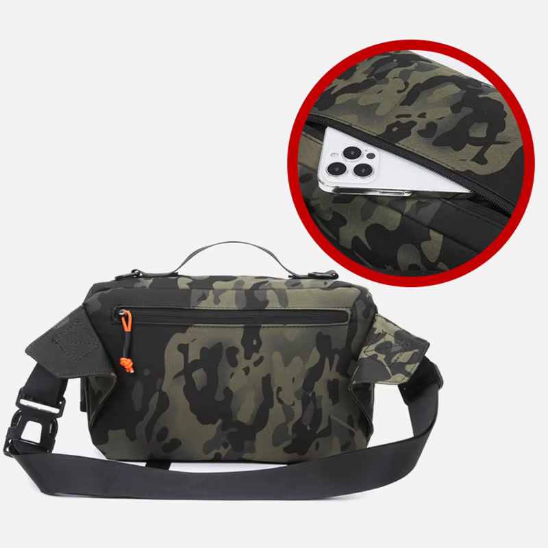 Bolsa Waist Pack Táctica Molle de Cintura para Pesca en Agua Salada - imagen 2