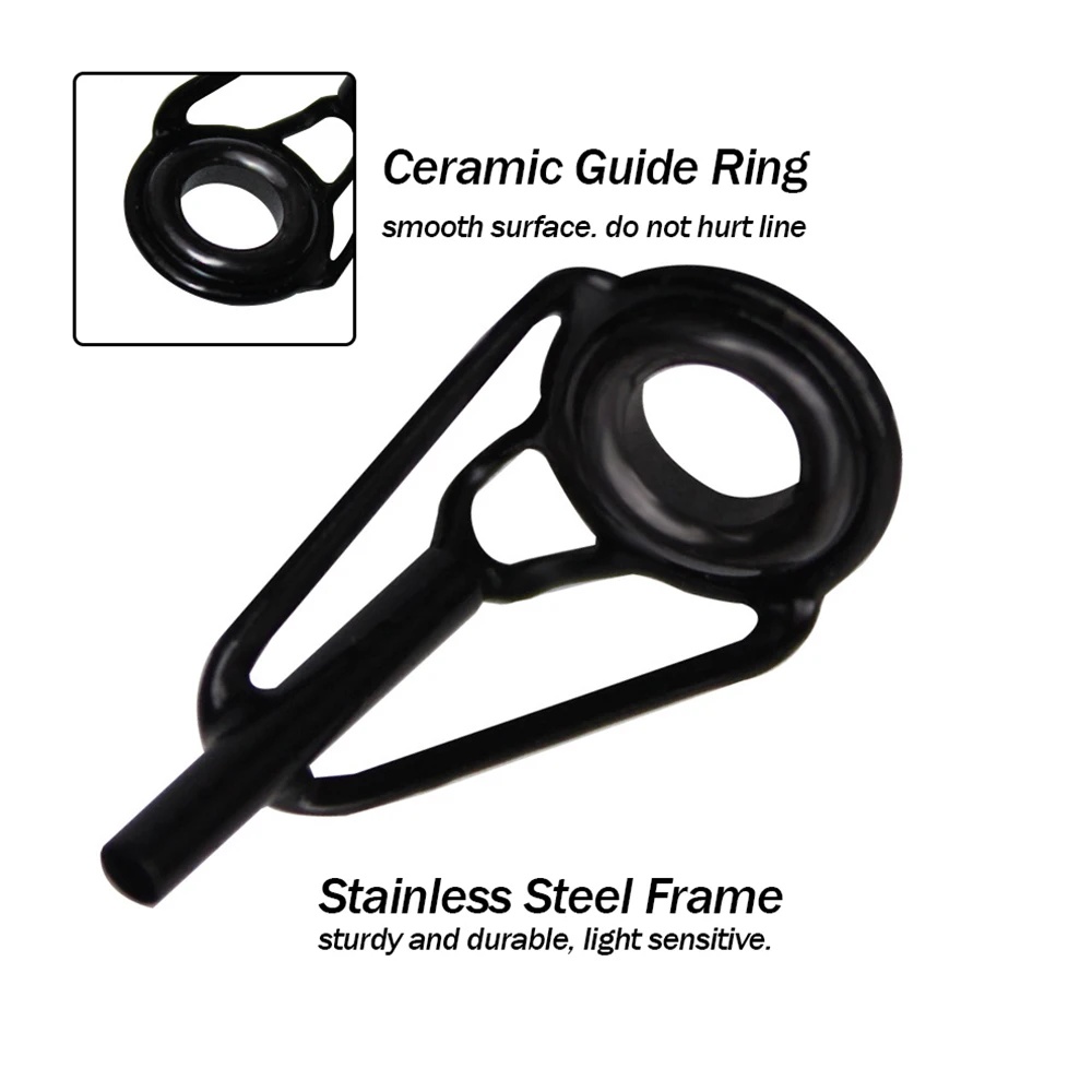Anillos Guía Caña – Acero Inox y Cerámica Kit Reparación - imagen 3