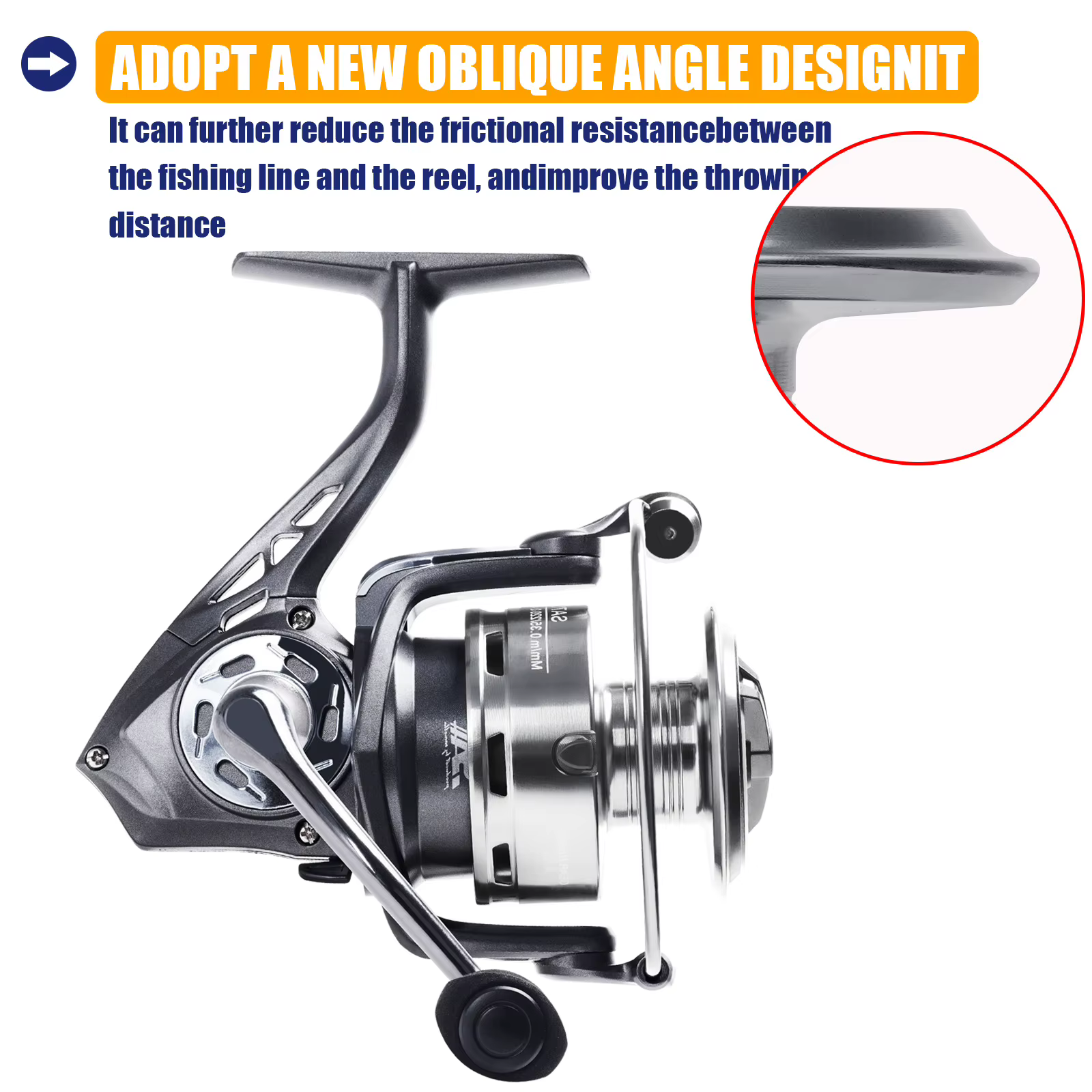 Carrete Spinning Samolla 1000-7000 – 10KG agua salada - imagen 2
