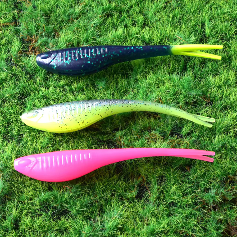 Señuelos Blandos Flotantes Drop Shot 12 cm – Walk the Dog - imagen 5