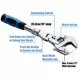 Llave dinamométrica de trinquete ajustable plegable - imagen 3