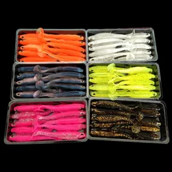 Swolfy vinilos T-tail para carpa crankbait swimbait grandes pesca