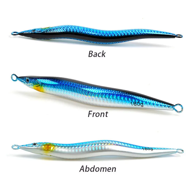 Señuelo plomo UV forma S para sardinas marinas - imagen 5