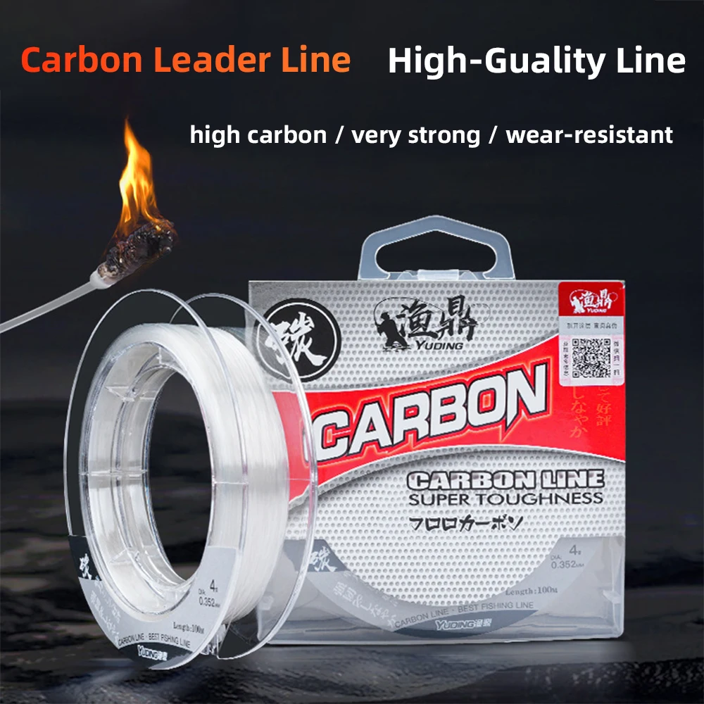 Línea de carbono NUNATAK para carpa – Monofilamento Nailon resistente - imagen 4
