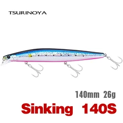 TSURINOYA Stinger 140S Jerkbait – Señuelo superficie para lubina