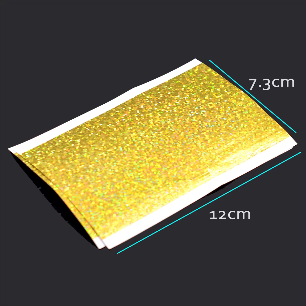 Película holográfica con escamas de pez Arcoíris Flash para señuelo calamar DIY - imagen 4