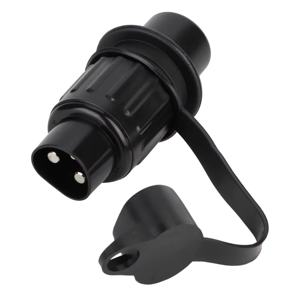 Adaptador de cableado para remolque de tres pines negro - imagen 5