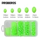 Bolas luminosas flotantes brillantes para pesca con señuelos de oliva - imagen 3