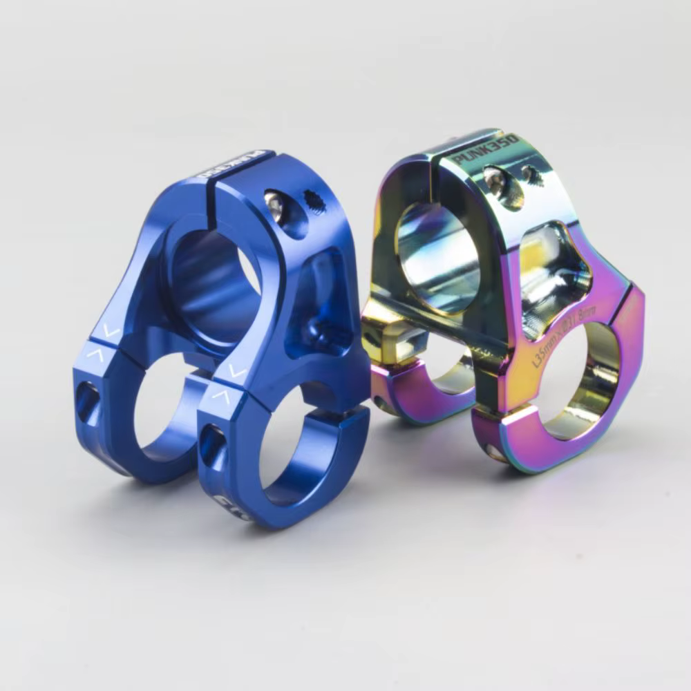 Potencia de manillar CNC ajustable y anodizada para MTB - imagen 2