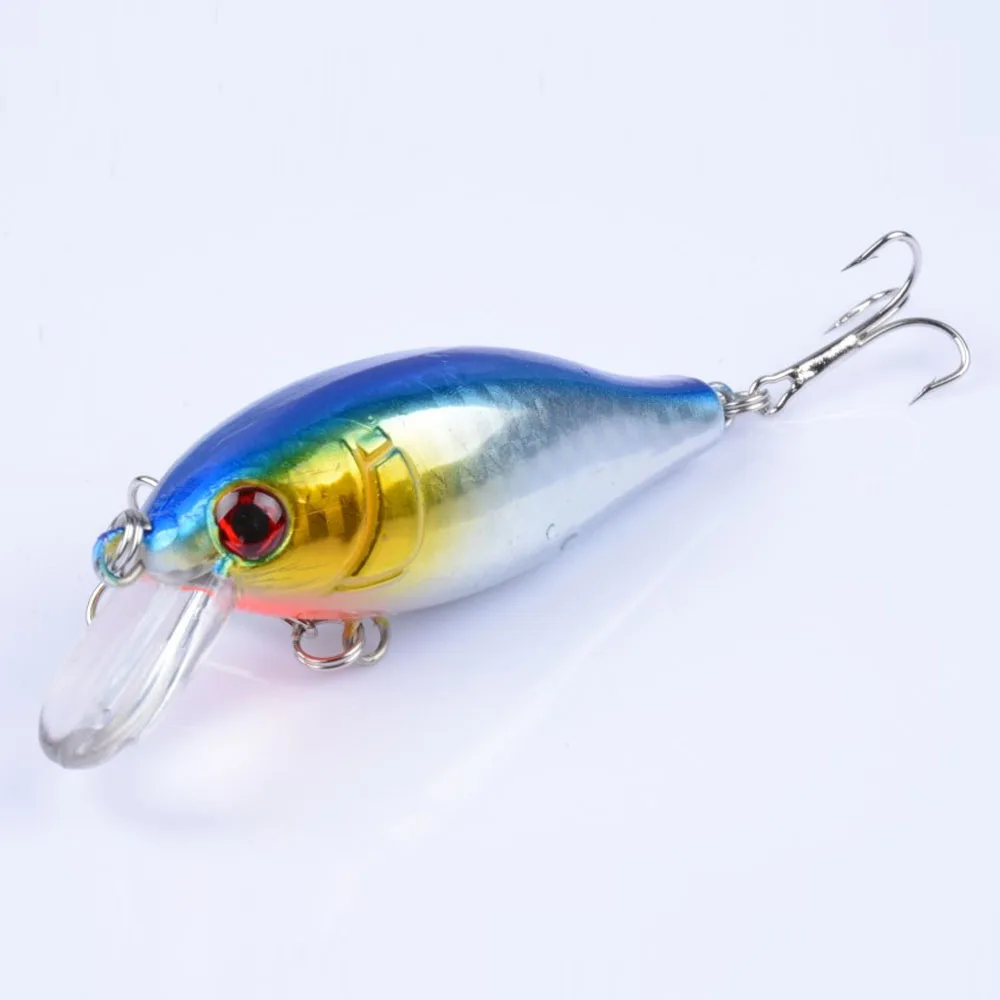 Señuelo minnow oscilante crankbait japonés con anzuelo