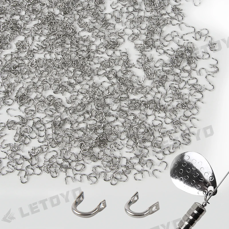 Chubas en U de acero inoxidable para cuchara y spinner LETOYO - imagen 4