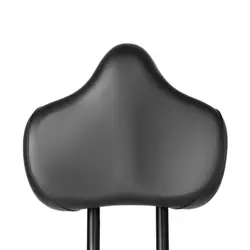 Asiento de bicicleta ancho con respaldo ergonómico impermeable