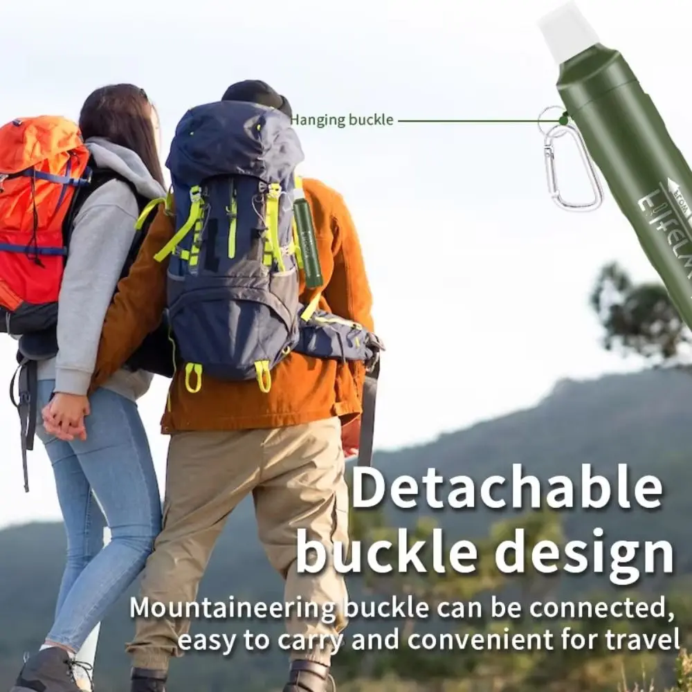 Pajita verde compacta