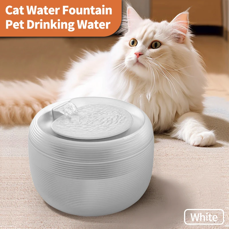 Bebedero inteligente para gatos silencioso con LED y filtro BPA - imagen 5