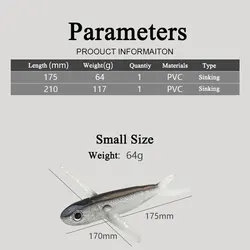 Señuelo curricán atún – Mosca PVC para pesca de altura