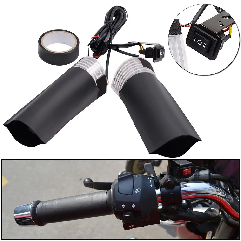 Empuñaduras calefactables para moto de invierno con control - imagen 5