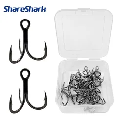 ShareShark Anzuelo triple reforzado mar – acero carbono