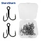 ShareShark Anzuelo triple reforzado mar – acero carbono - imagen 3