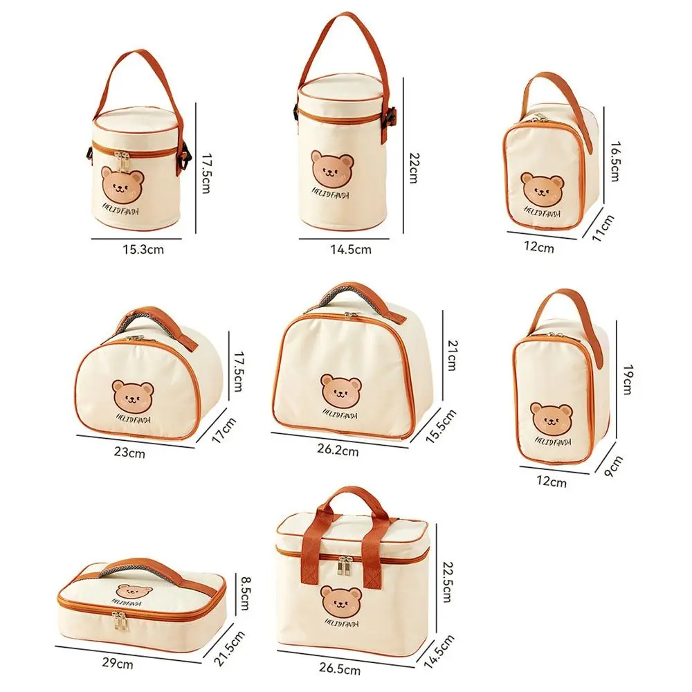 Bolsa Térmica Impermeable Portátil Gran Capacidad con Diseño de Oso - imagen 5