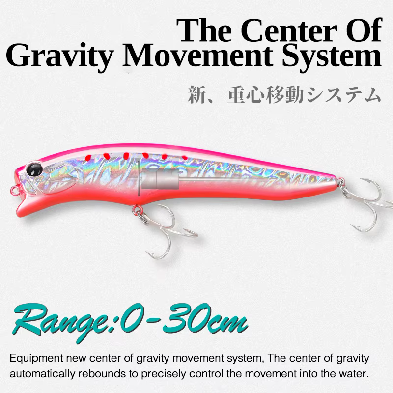 Señuelo TSURINOYA GORGO 120F – Minnow flotante 120mm 20g pesca playa agua salada - imagen 5