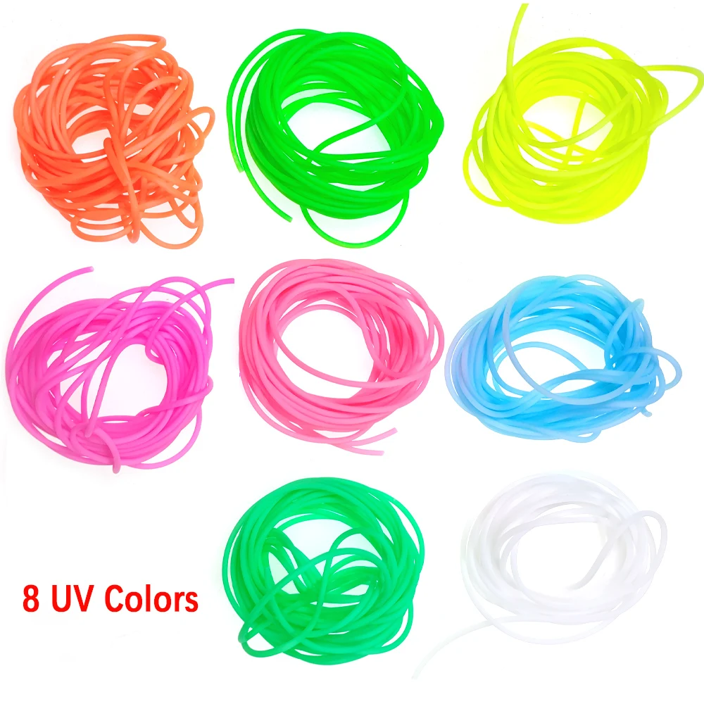 Tubo de silicona UV flexible Vitwins para moscas y sabiki - imagen 4