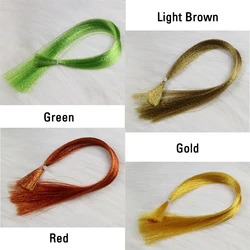 ICERIO Pelo Sintético Fluoro Reflectante para Mosca de Agua Salada
