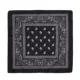 Pañuelo Paisley vintage cuadrado retro para cuello y cabello - imagen 5