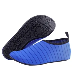 Zapatos acuáticos unisex antideslizantes de secado rápido con suela de goma