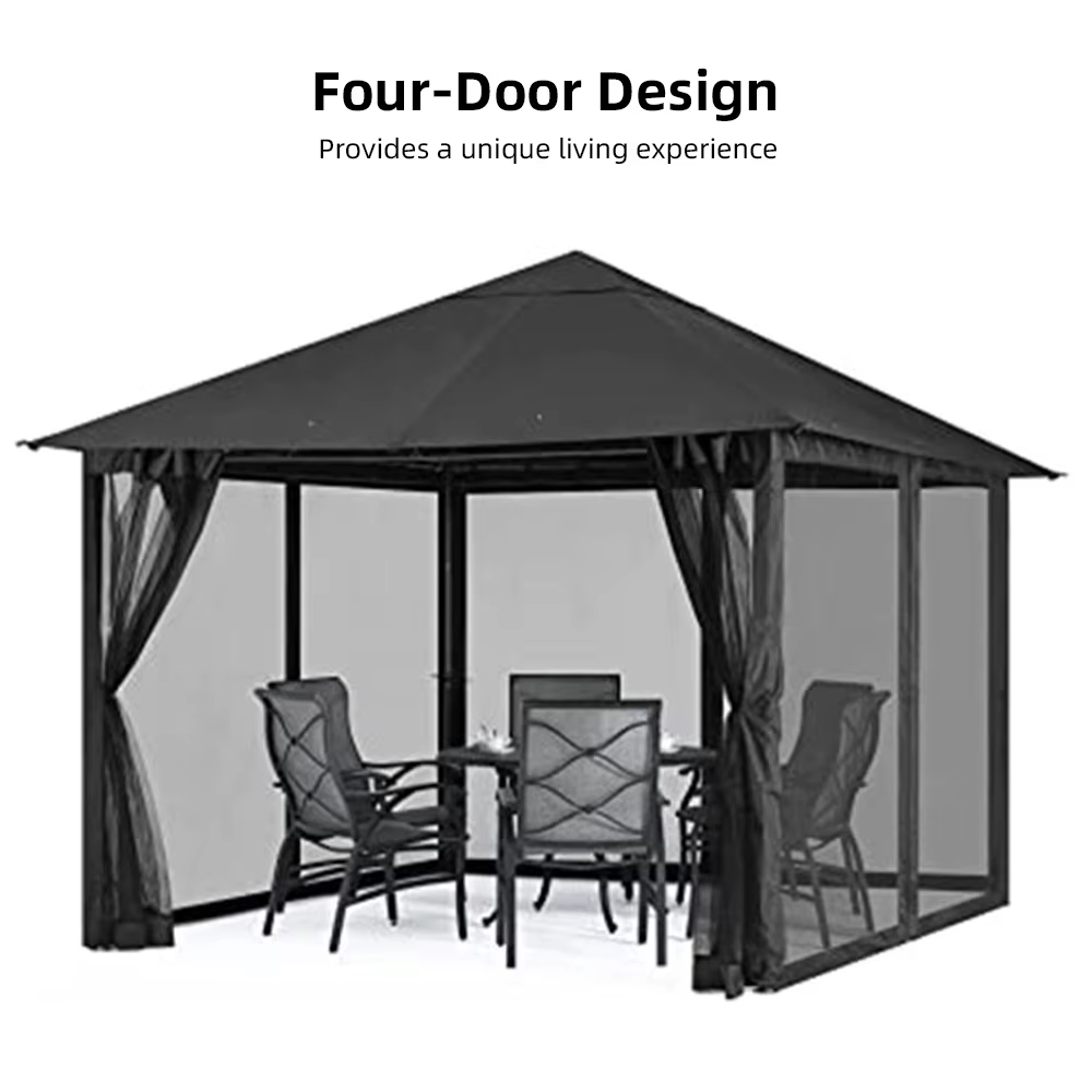 Mosquitera enrollable para patio y porche – 4 paneles