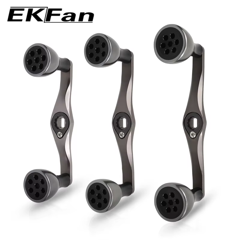 EKFan Manivela para carrete de pesca – aleación de aluminio