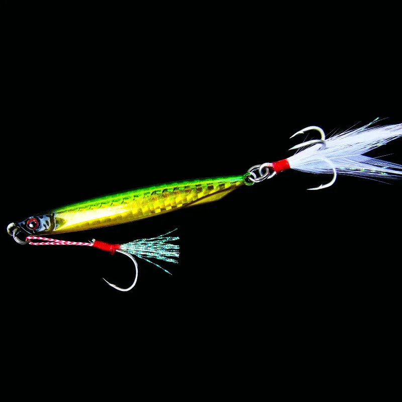 NUNATAK señuelo jig para lubina con cebo luminoso - imagen 2