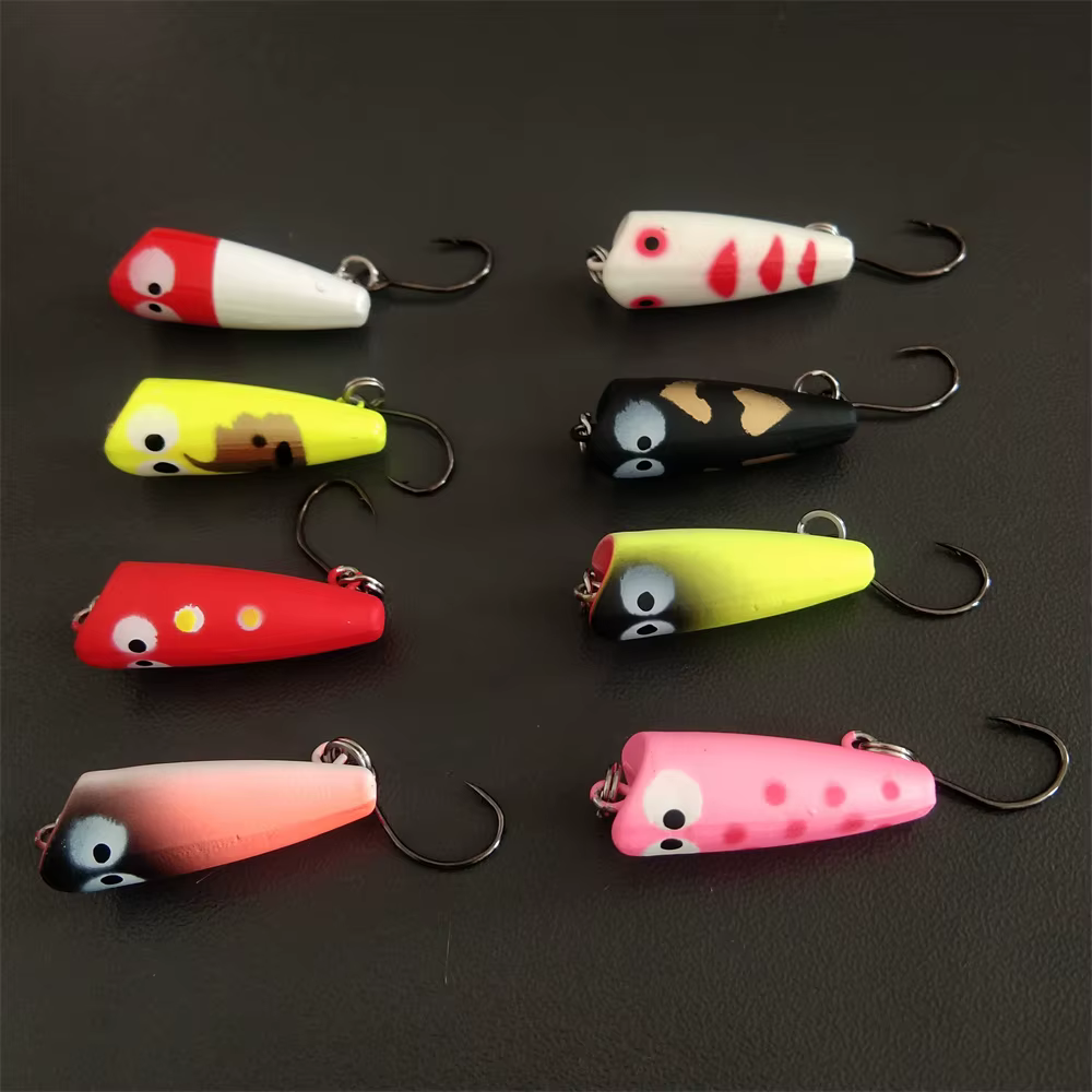Swolfy Popper flotante mini 2,5 cm – Señuelo de superficie para pesca - imagen 2