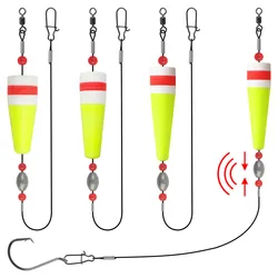 Bobbers de pesca ponderados en espuma emergentes para agua salada
