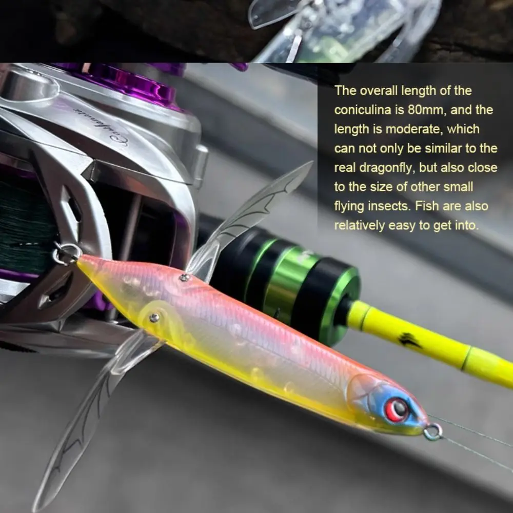 Wobblers Fishbait Buzzbait libélula señuelo tipo lápiz flotante - imagen 5