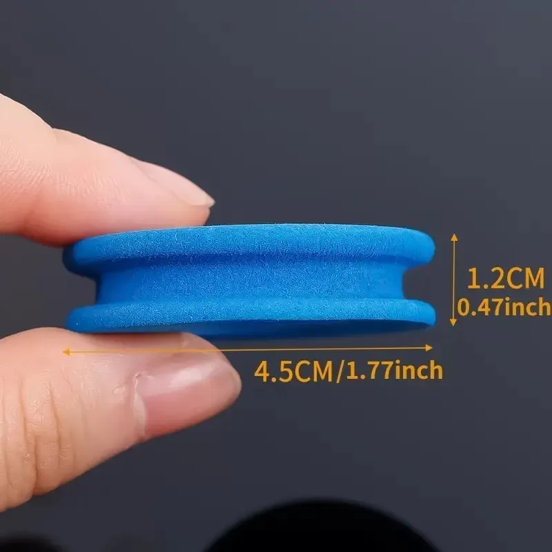 Funda de espuma para carrete de pesca con mosquetón - imagen 2