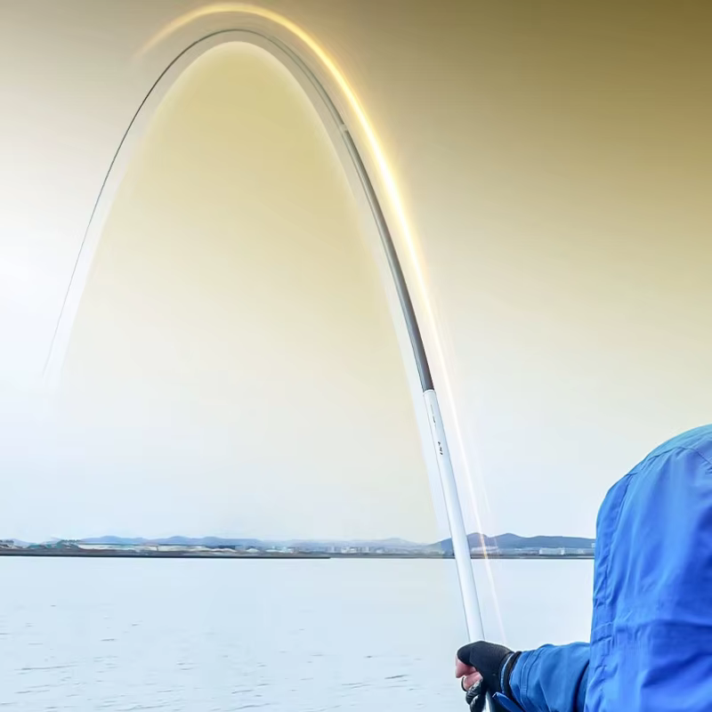 Caña telescópica de carbono para pesca de carpa en agua dulce - imagen 4