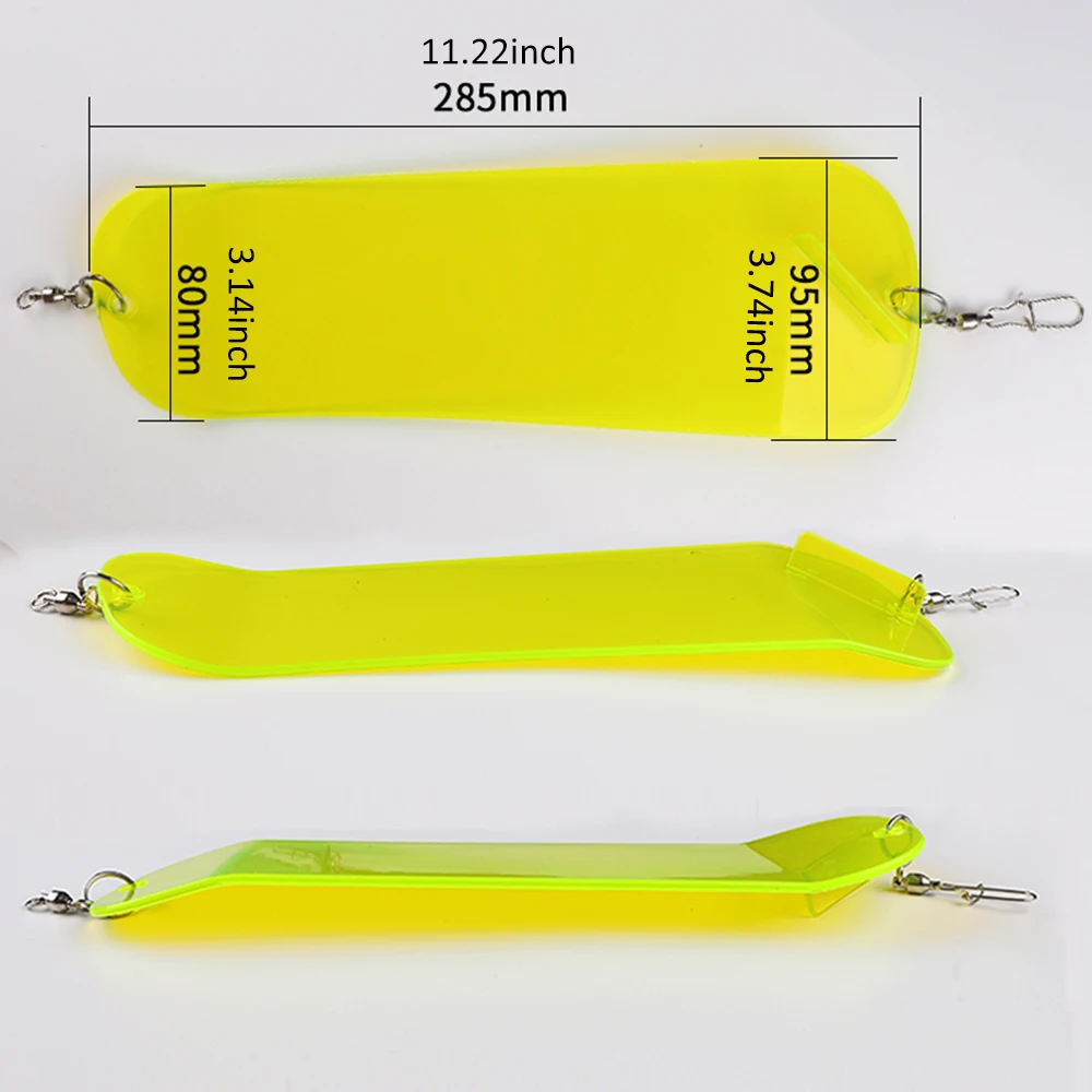 Flasher de trolling buceador profundo para salmón y trucha - imagen 2