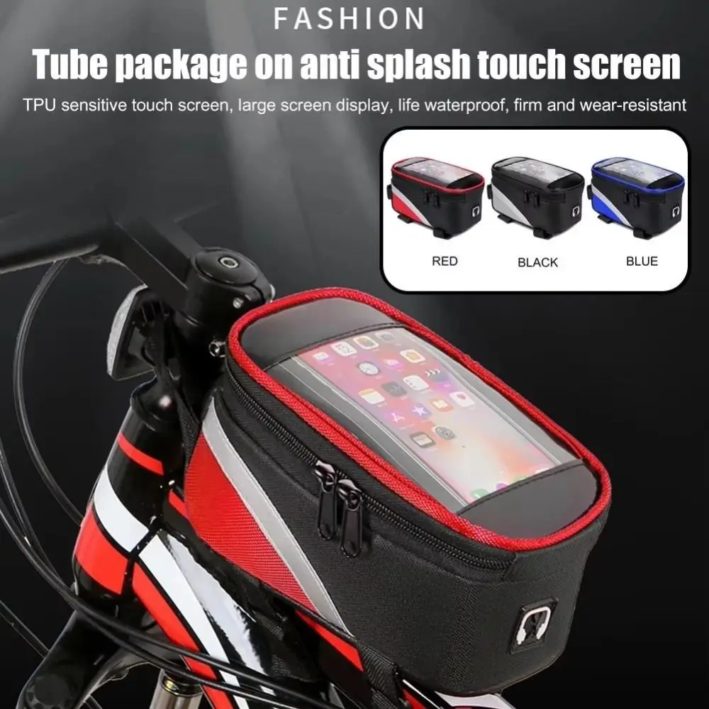 Bolsa impermeable para manillar con pantalla táctil y duradera - imagen 5
