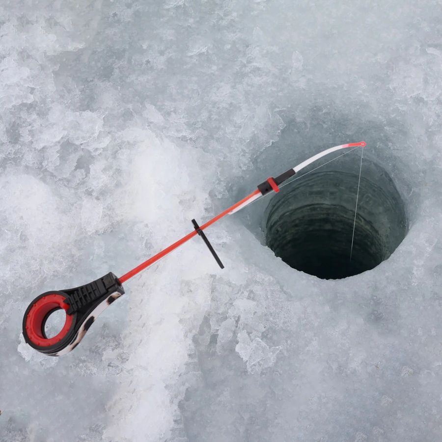 FTK Mini Caña de pesca en hielo para lucio y lubina portátil - imagen 2