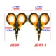 Hirisi JD09 Tijeras para cortar líneas de pesca inox con titanio - imagen 2
