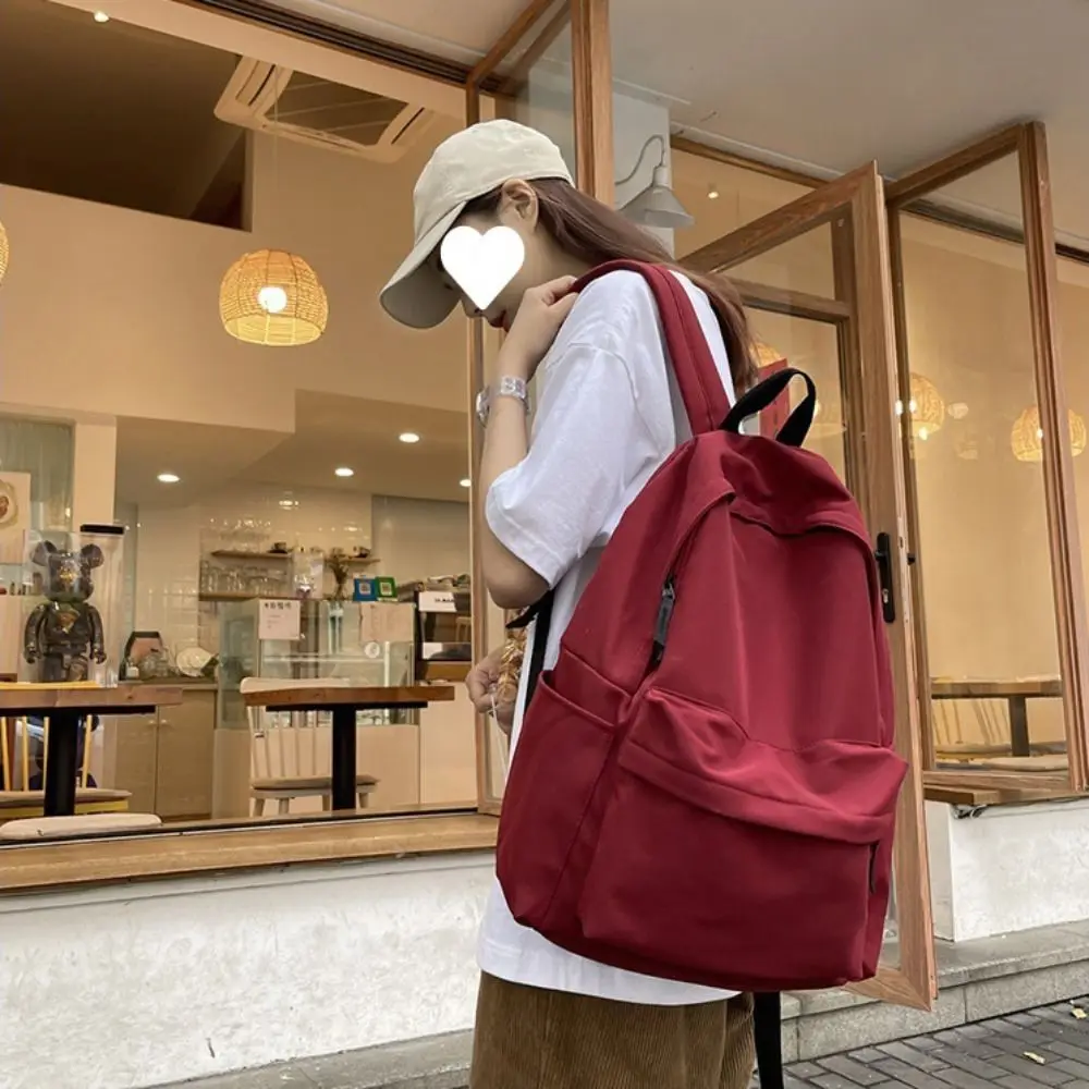 Mochila impermeable de nailon para ordenador de gran capacidad - imagen 3