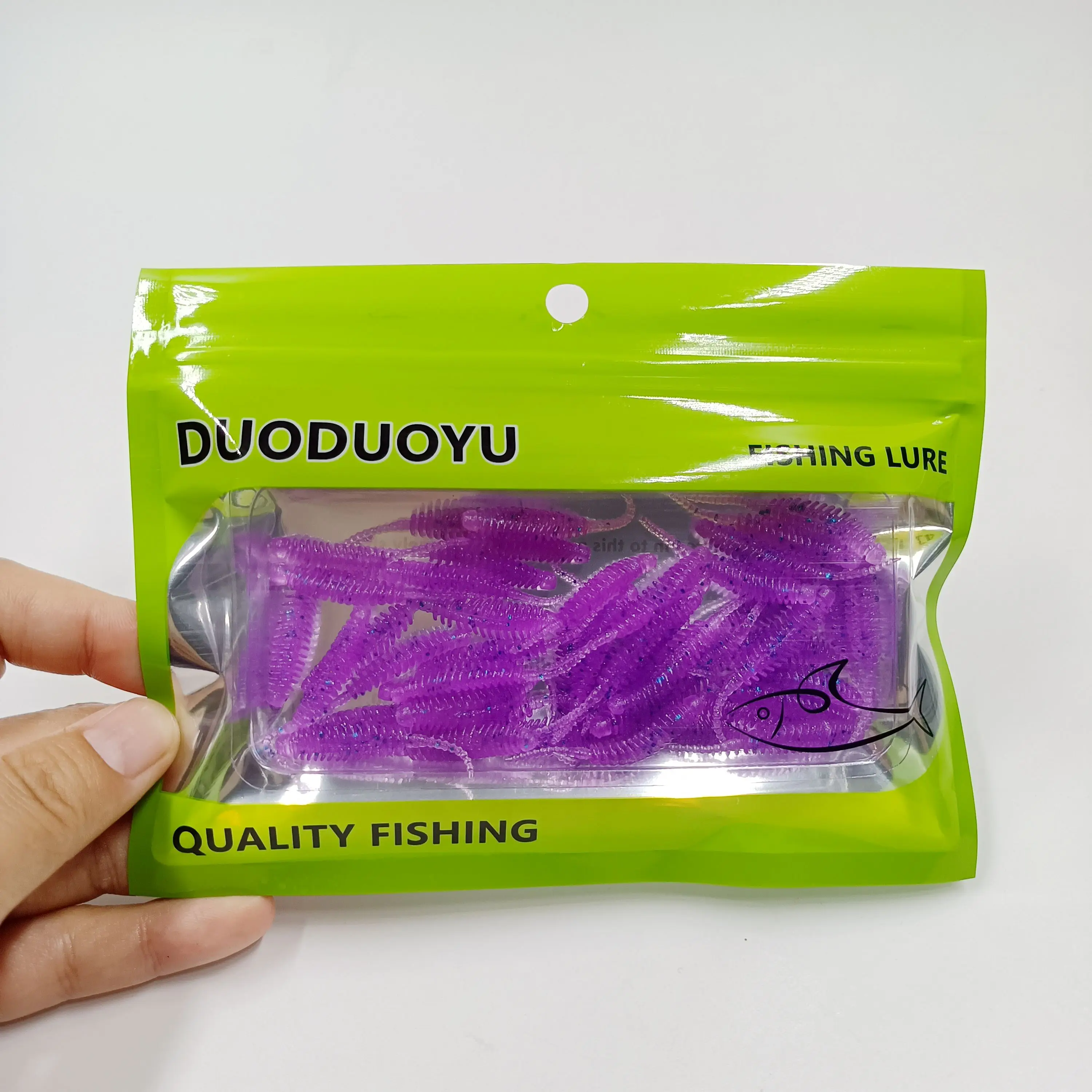 DUODUOYU Señuelos de vinilo flotantes para pez roca tipo swimbait - imagen 5