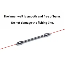 Tubos de plomo huecos para pesca con accesorios antidesprendibles