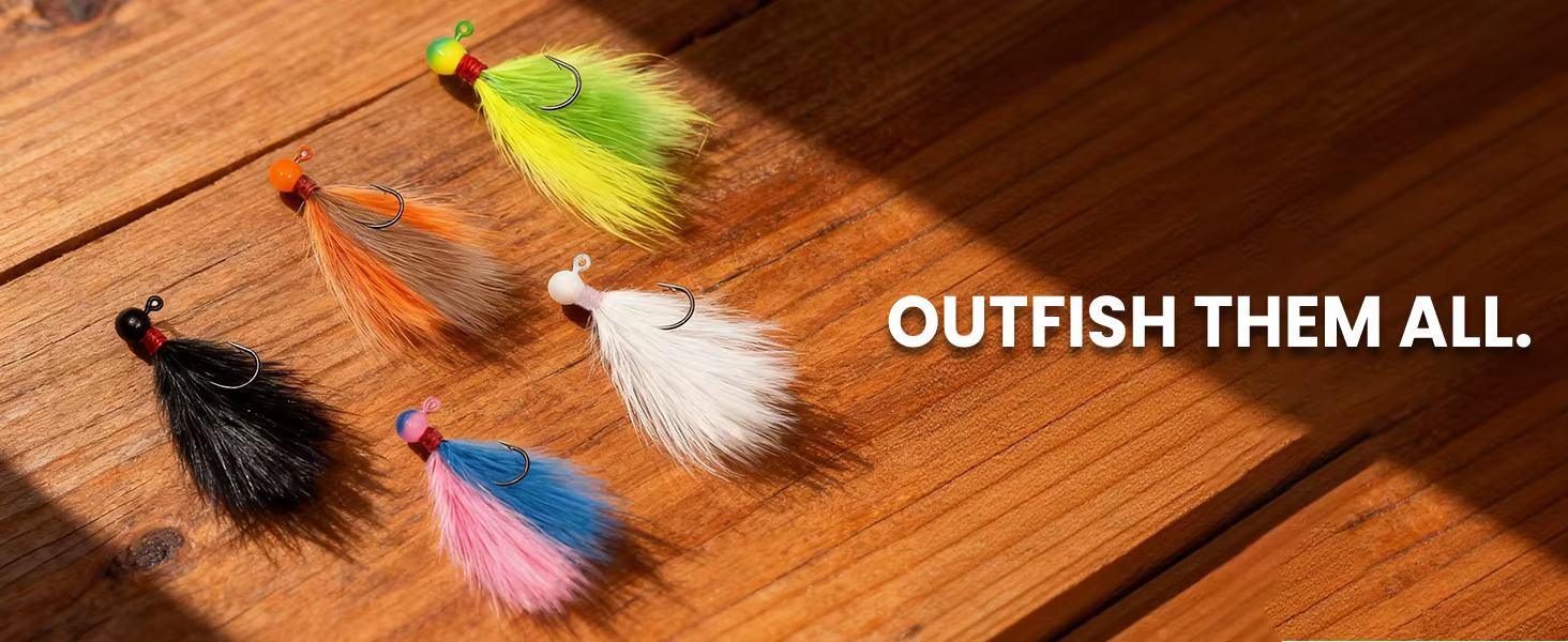 FishTrip Marabou Jig uso práctico