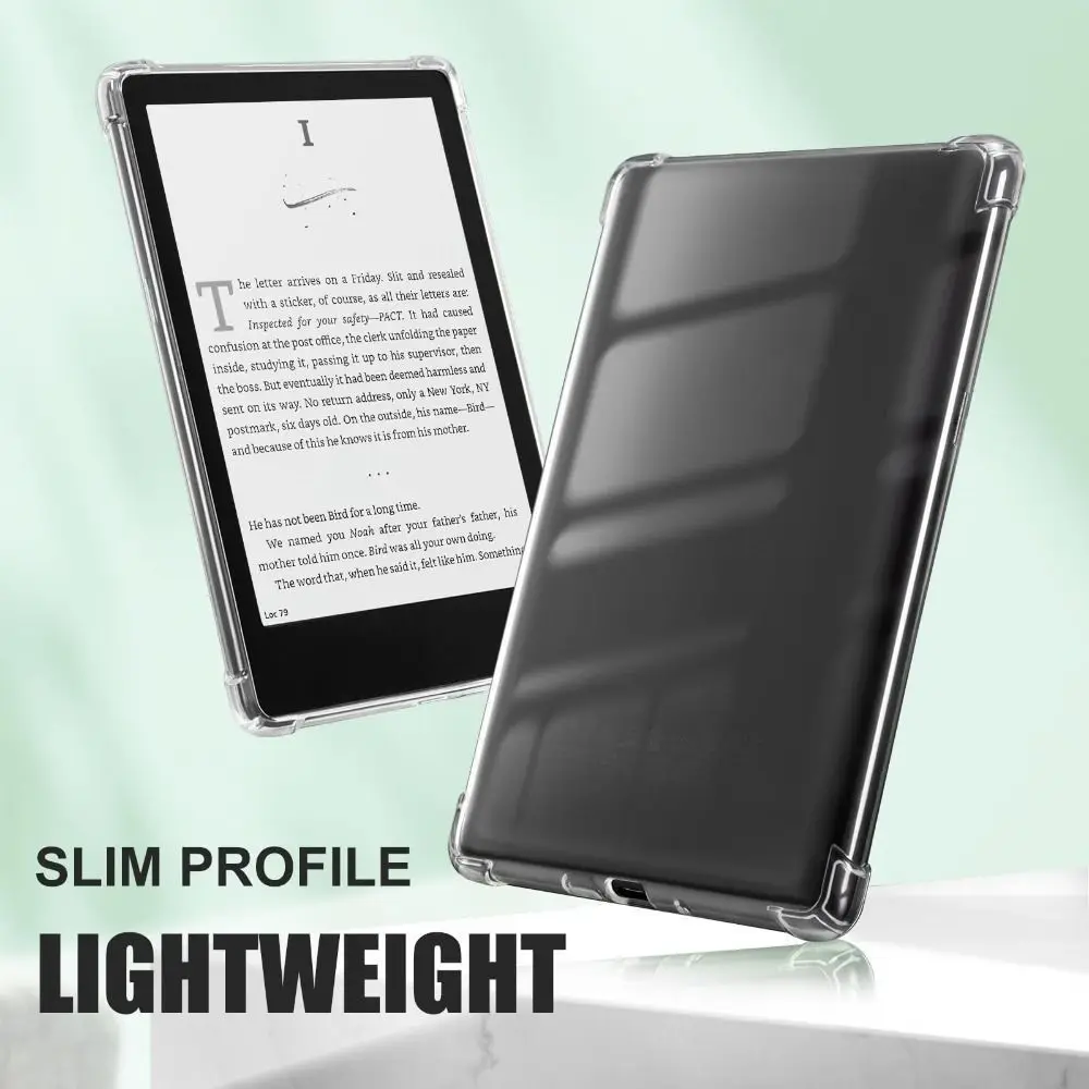 Funda protectora TPU Kindle Paperwhite – Carcasa transparente antivibraciones - imagen 2